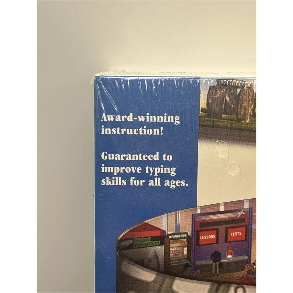 Vintage Typing Instructor Deluxe PC CD-ROM | Learn Touch Typing | Windows |